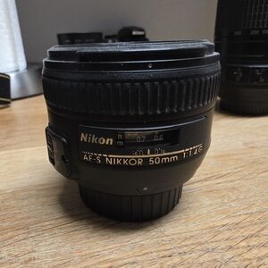 Nikon AF-S NIKKOR 50mm f/1.4G Lens - Black